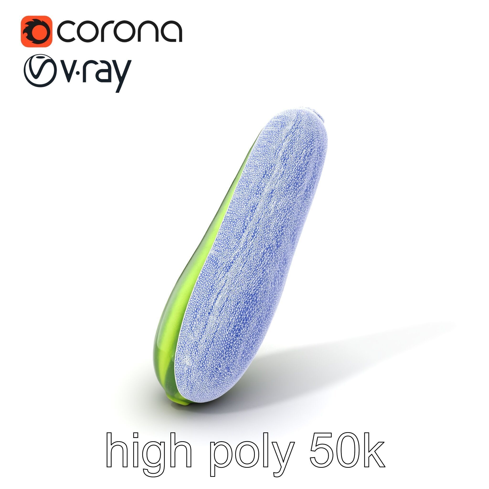 Robust Cucumber Plant Foliage Interaction model pack Low-poly 3D model_19