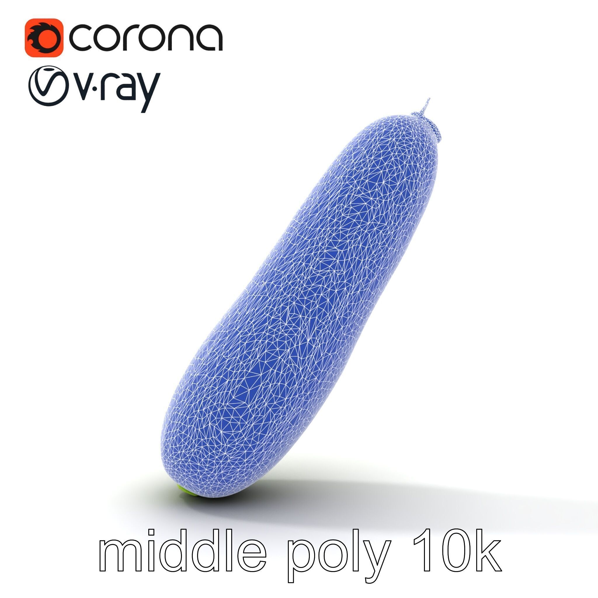 Robust Cucumber Plant Foliage Interaction model pack Low-poly 3D model_40