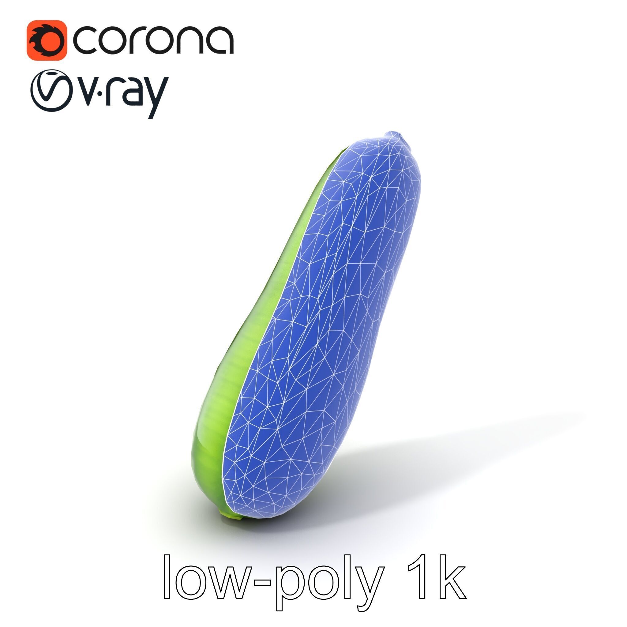 Robust Cucumber Plant Foliage Interaction model pack Low-poly 3D model_14