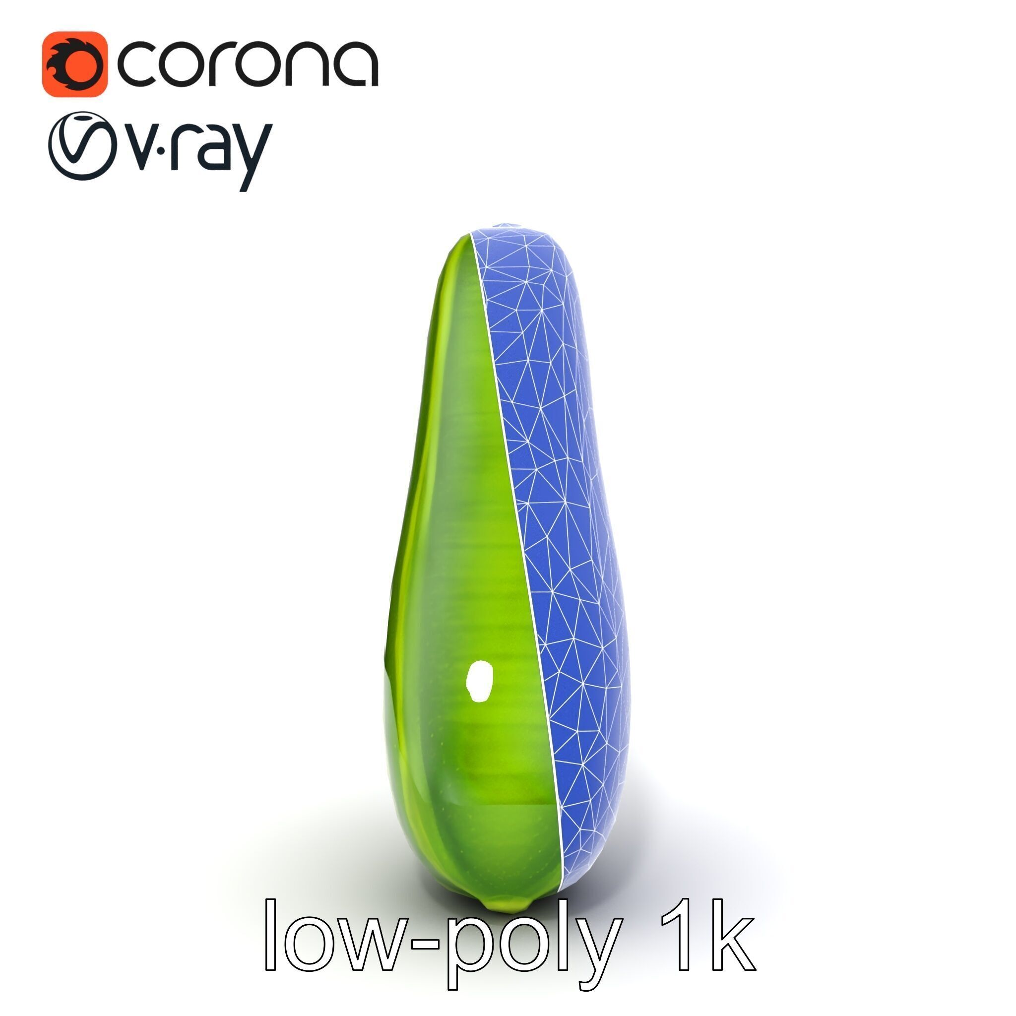 Robust Cucumber Plant Foliage Interaction model pack Low-poly 3D model_37