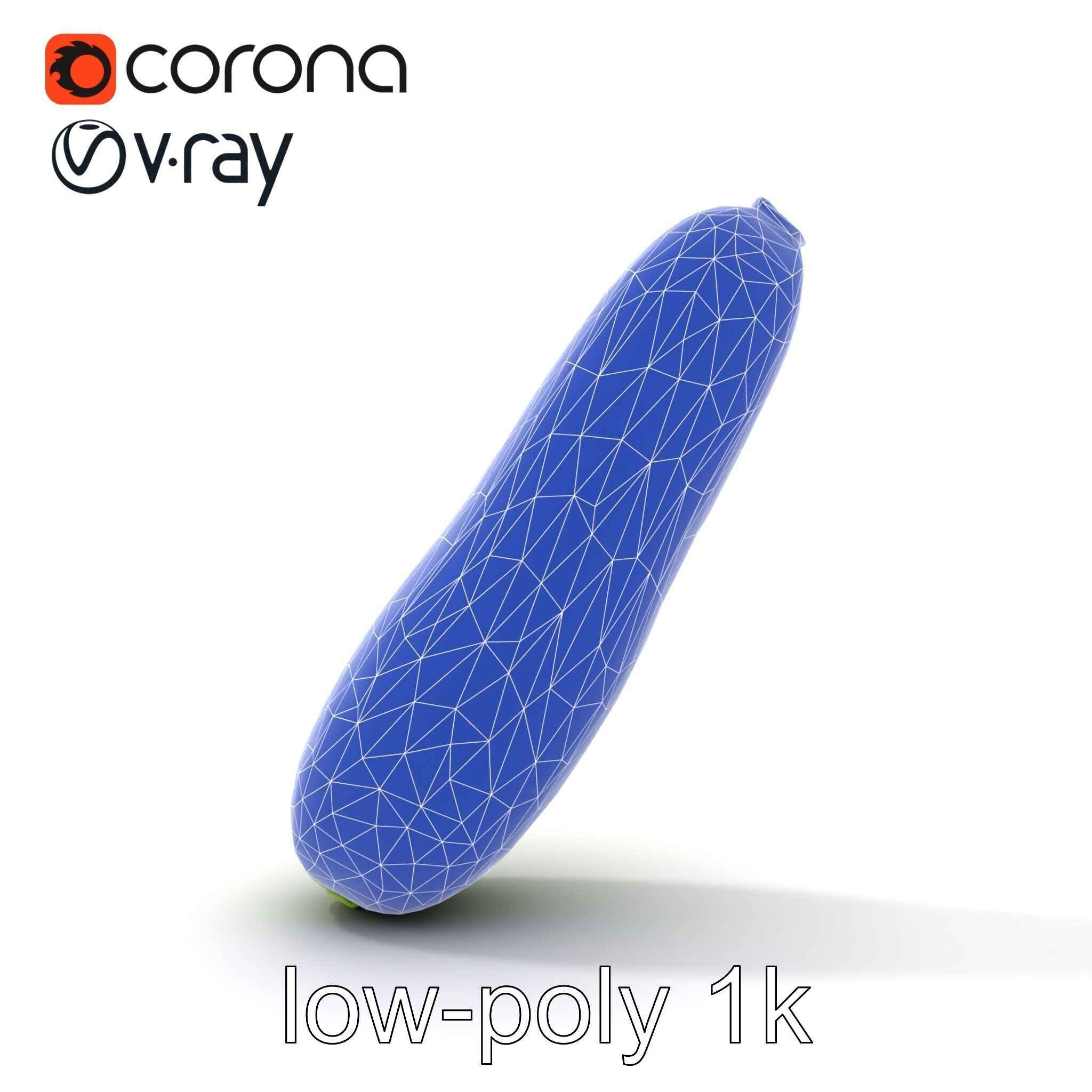 Robust Cucumber Plant Foliage Interaction model pack Low-poly 3D model_41