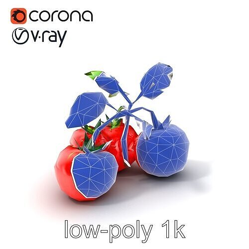 Realistic Carrot Vegetable Model Pack Low-poly 3D model 7