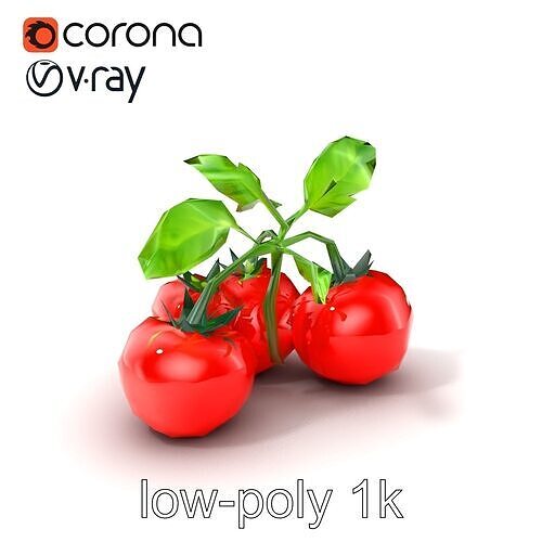 Realistic Carrot Vegetable Model Pack Low-poly 3D model 5
