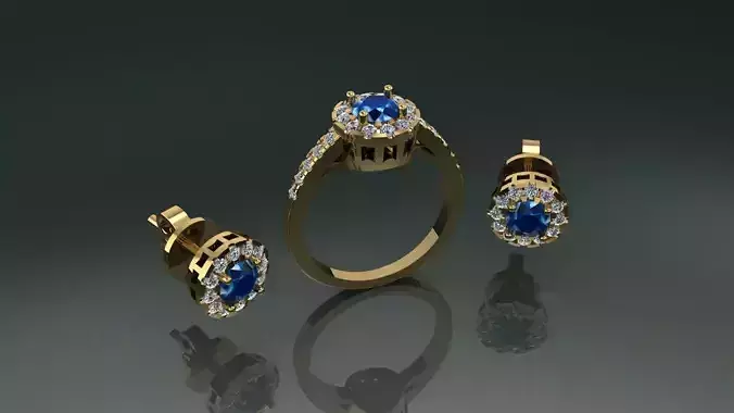 The Collection SOLIDARE Jewelery 3D printed model