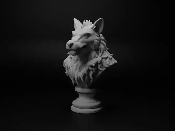 Binturong Animal Bust Chess