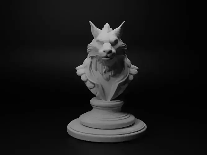 Binturong Animal Bust Chess