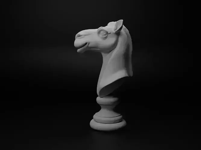 Camel Animal Bust Chess