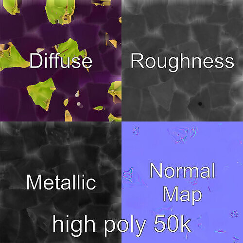 Eggplant Vegetable D HighResolution Model Pack Low-poly 3D model 3