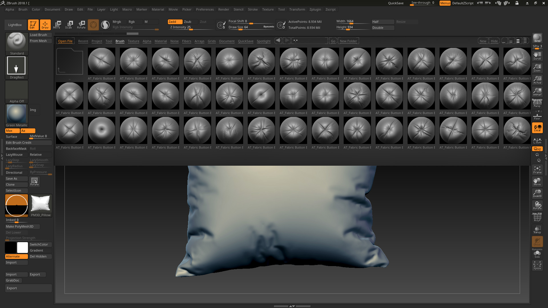 50 Fabric Button Brushes Vol 6 Texture_6