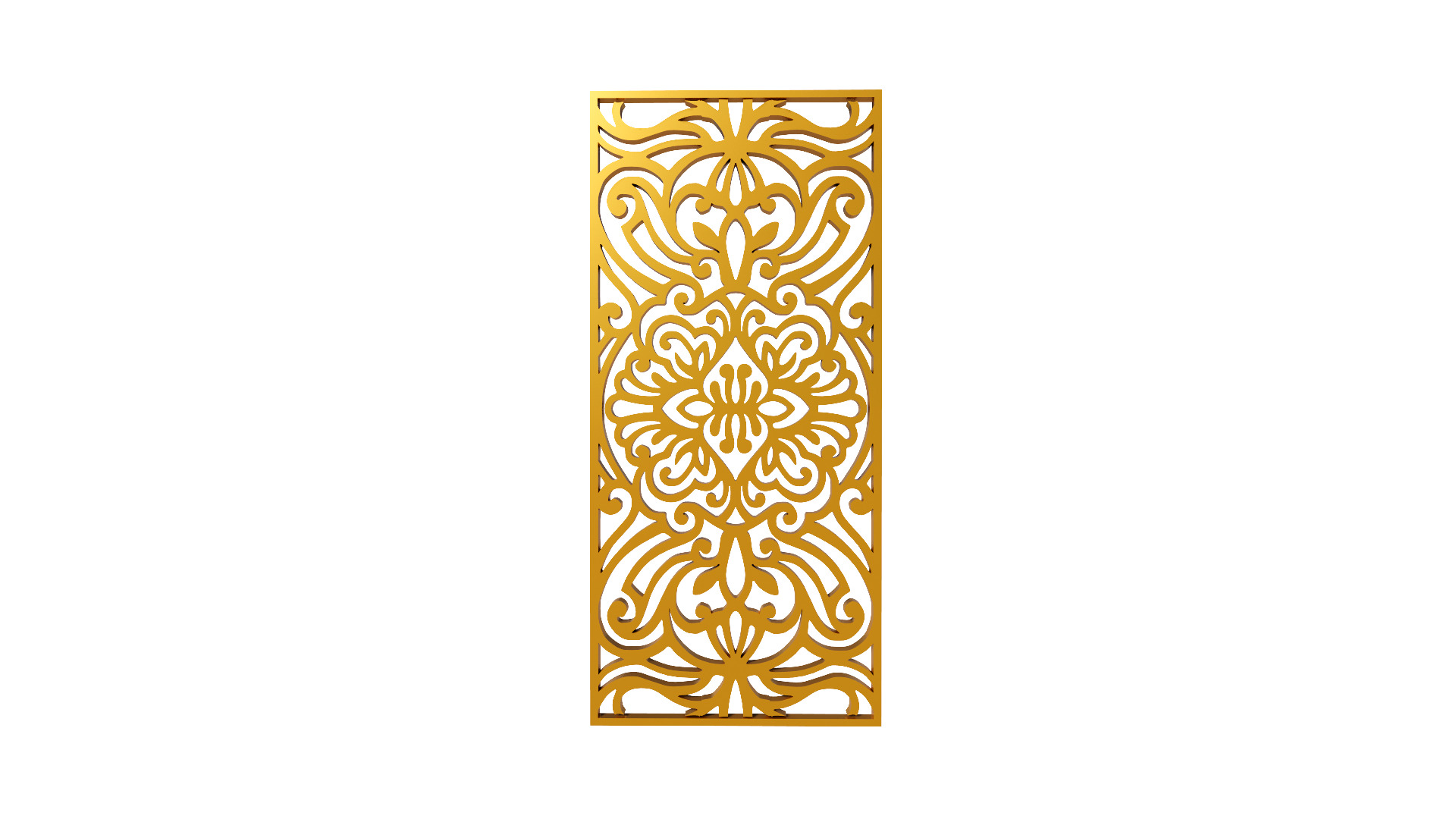 Gold Carving 21 3D model_1