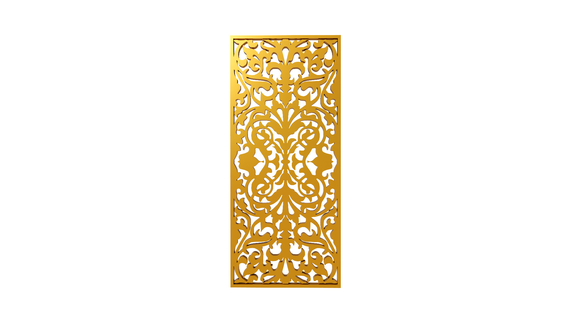 Gold Carving 21 3D model_2