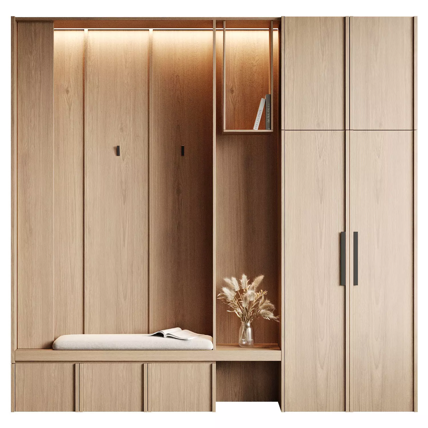 Hallway 9 3D model_0