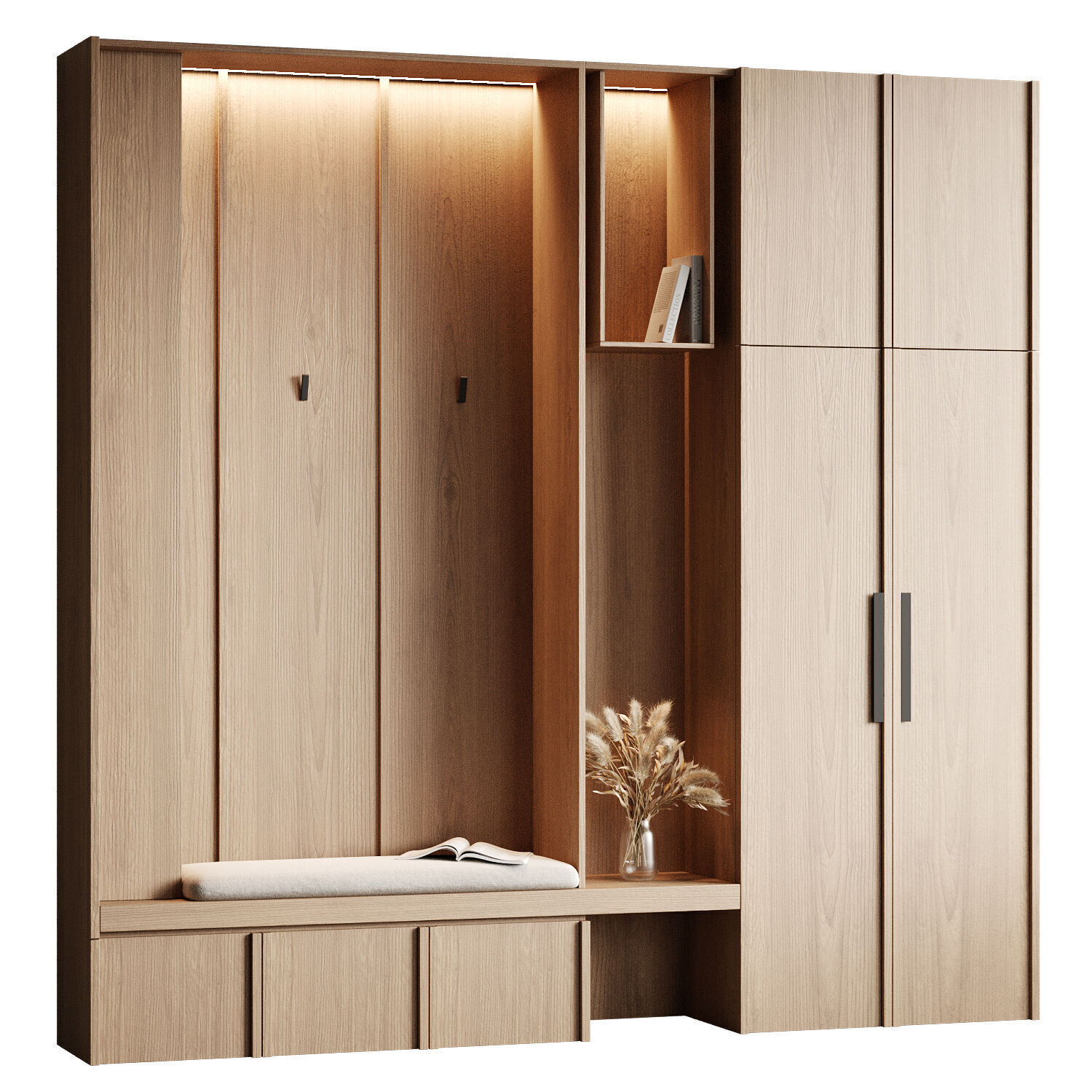 Hallway 9 3D model_1