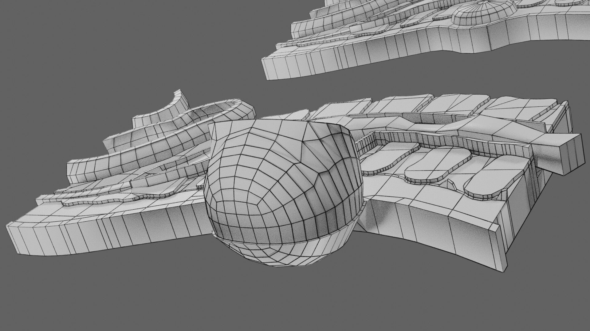 Spina bifida Neural Tube Defect Low-poly 3D model_89