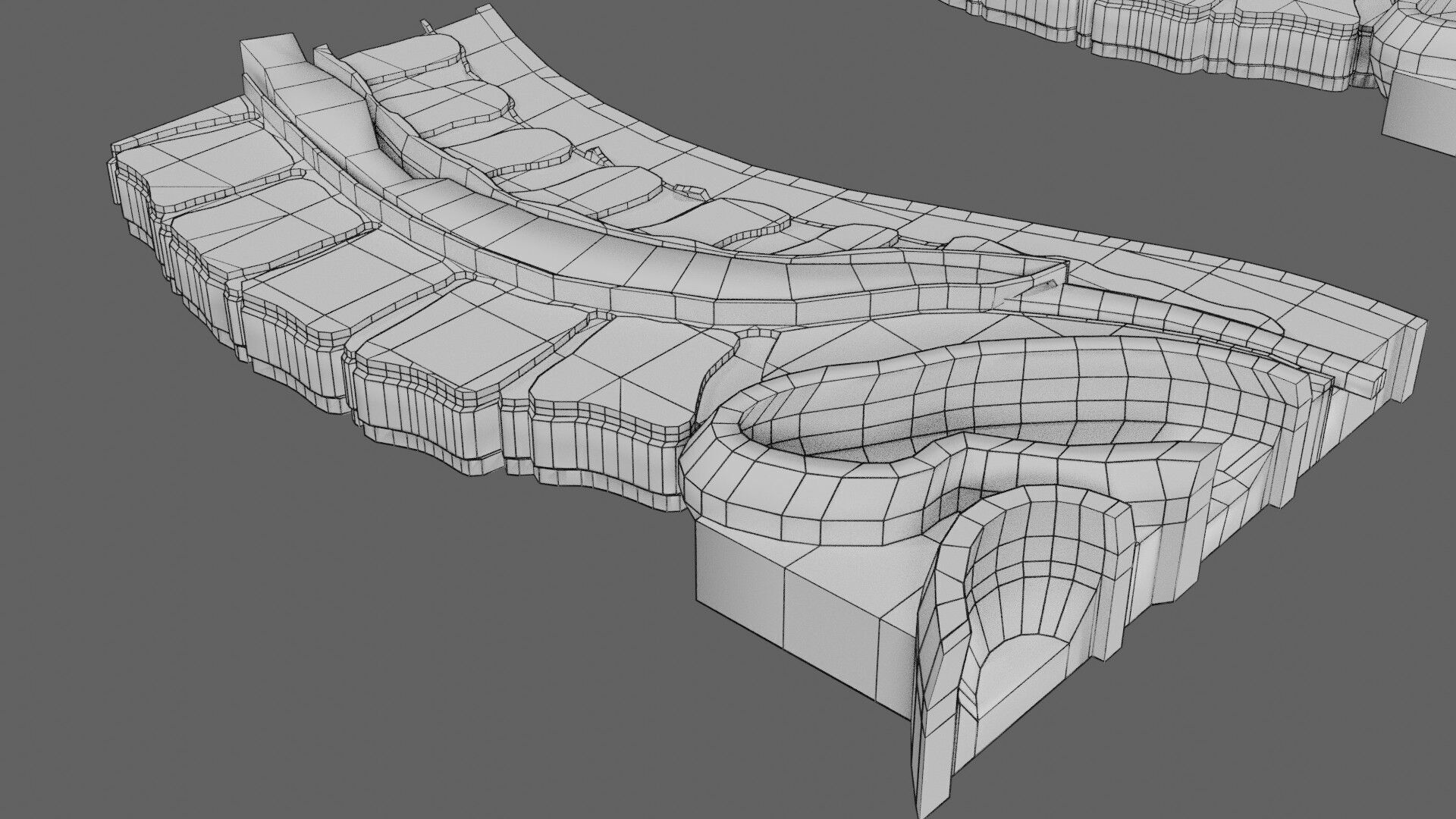 Spina bifida Neural Tube Defect Low-poly 3D model_81