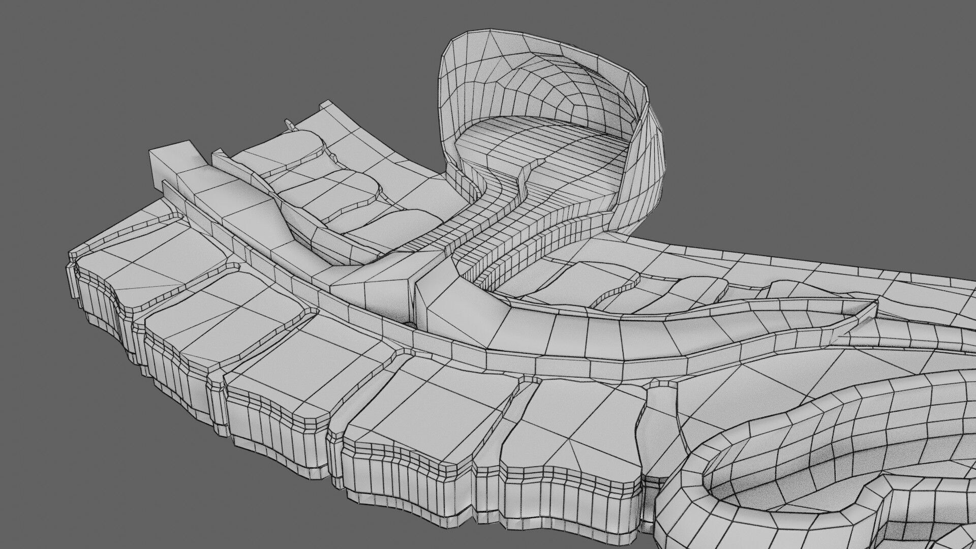 Spina bifida Neural Tube Defect Low-poly 3D model_88