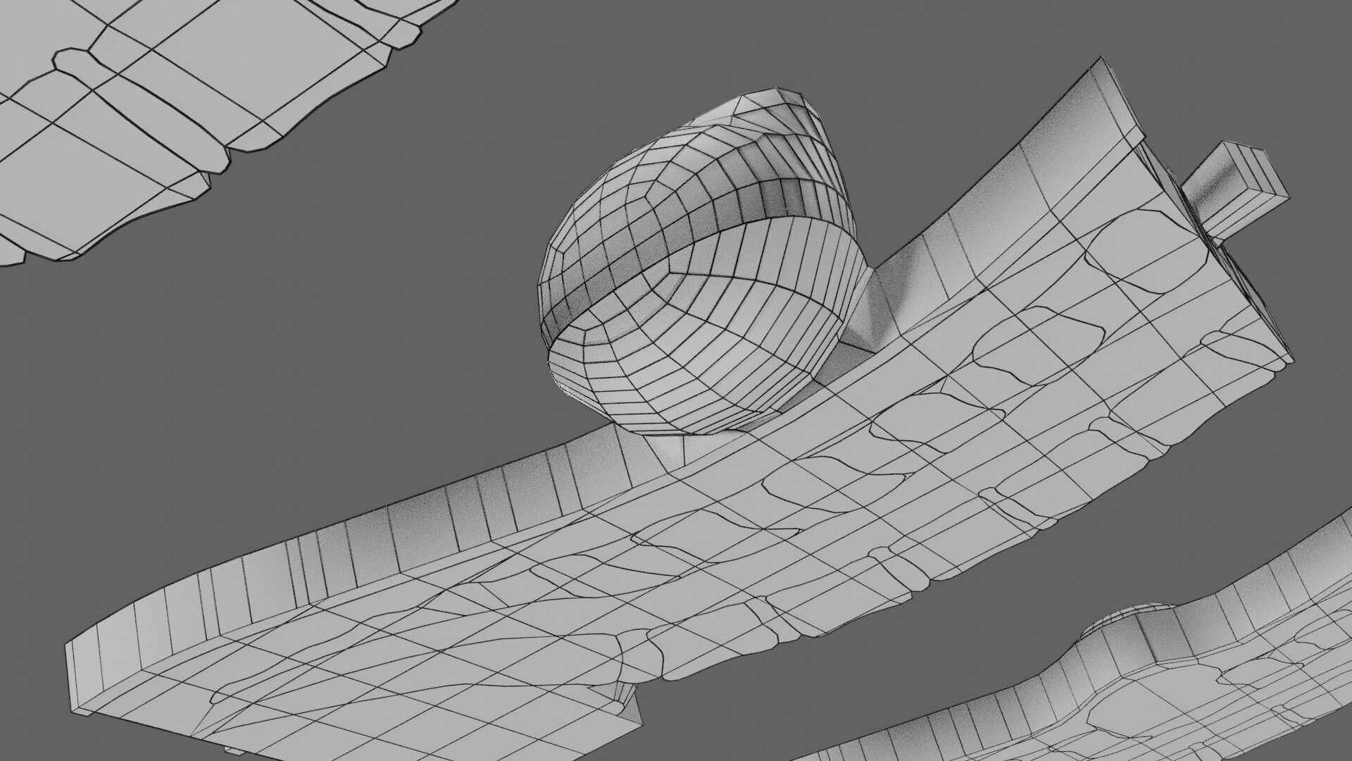 Spina bifida Neural Tube Defect Low-poly 3D model_91