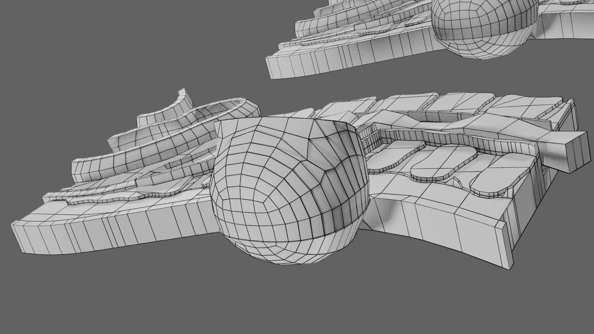 Spina bifida Neural Tube Defect Low-poly 3D model_87