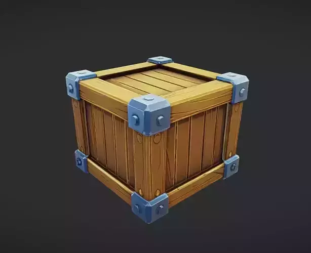 wooden crate