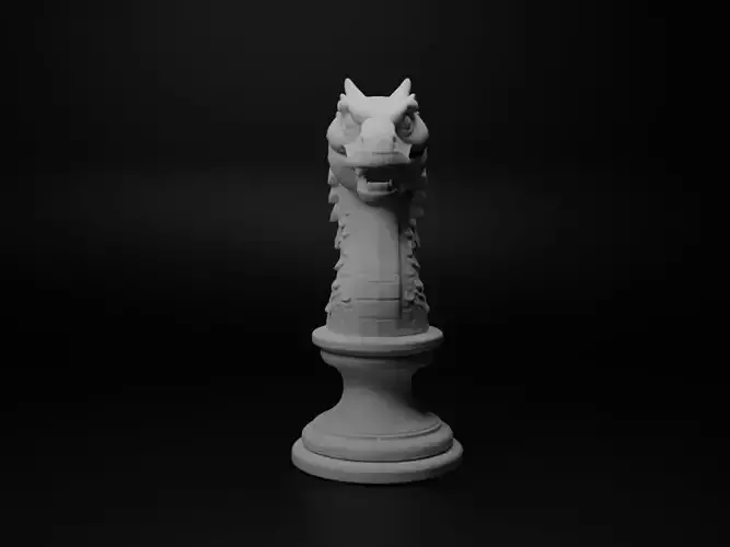 Dragon Animal Bust Chess