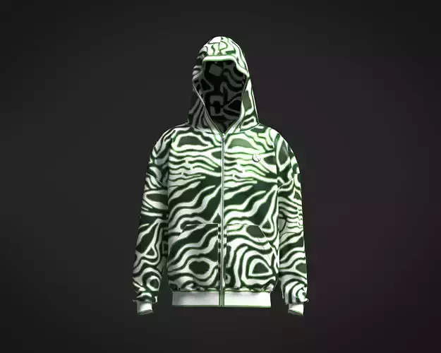 Mens Printed oversized Hoodie