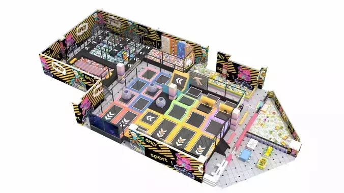 Trampoline Sports Hall