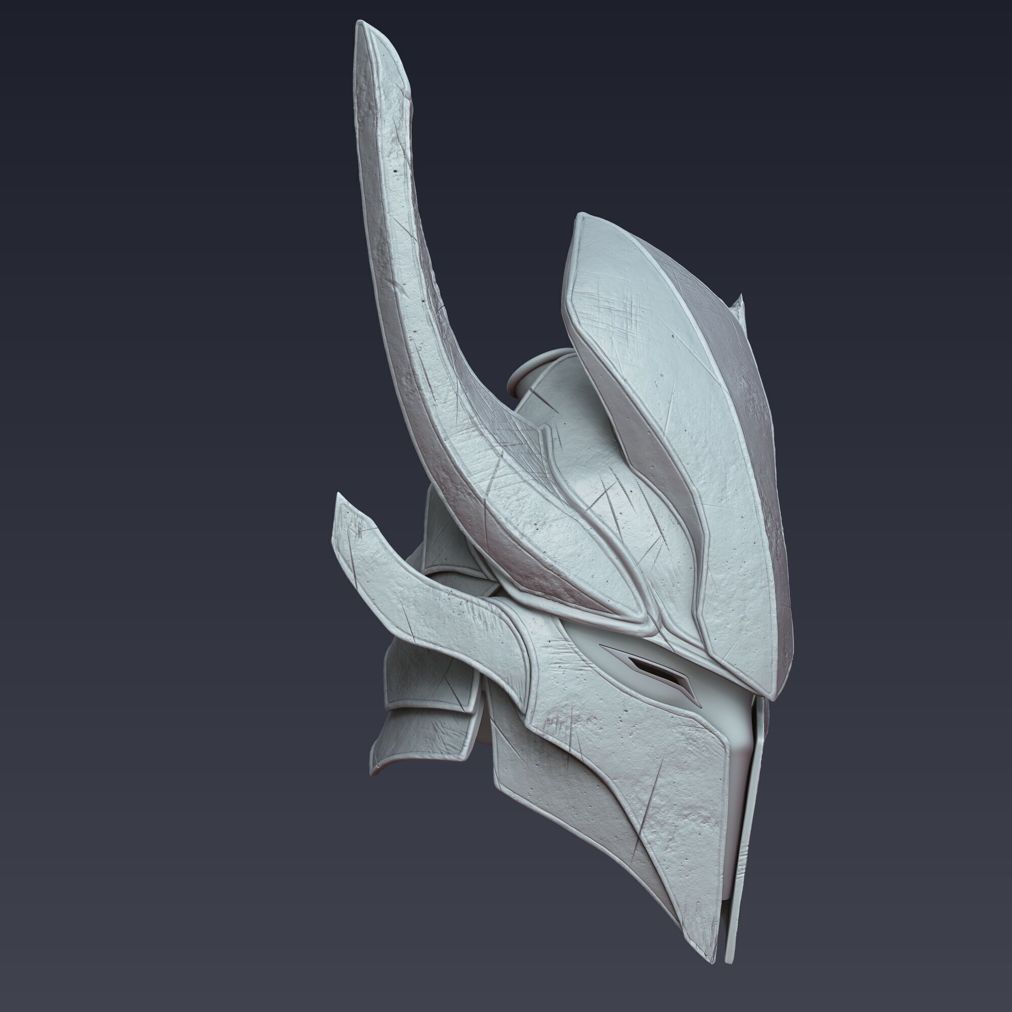 Igris Helmet-Solo Leveling-The Dark Knight Armor 3D print model_3