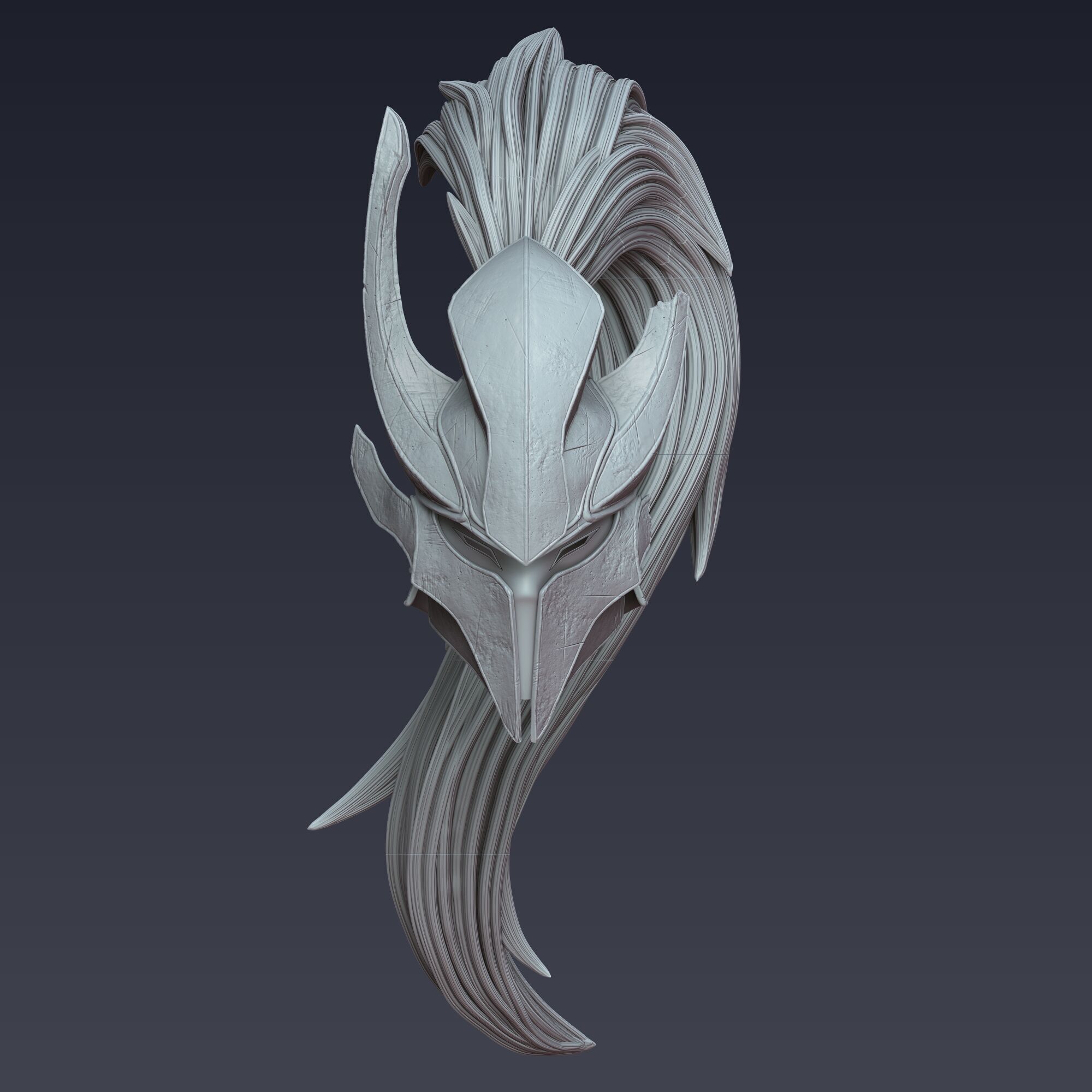 Igris Helmet-Solo Leveling-The Dark Knight Armor 3D print model_4