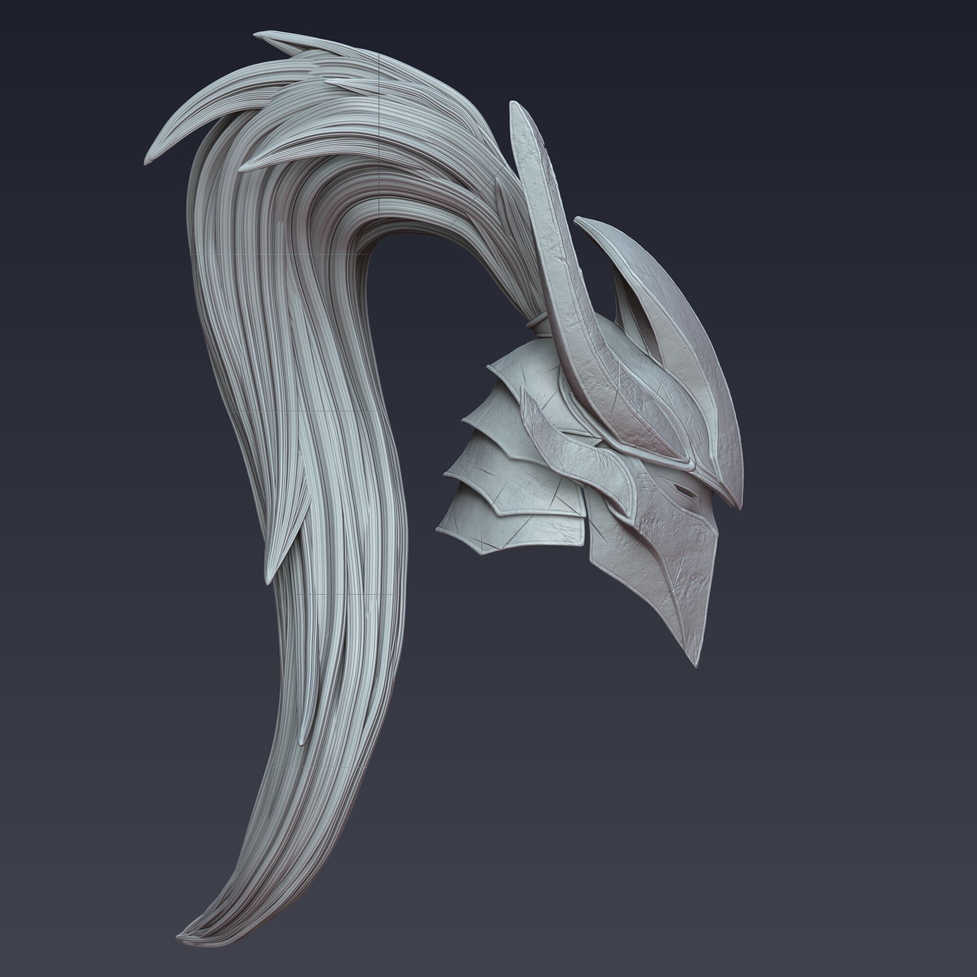Igris Helmet-Solo Leveling-The Dark Knight Armor 3D print model_5