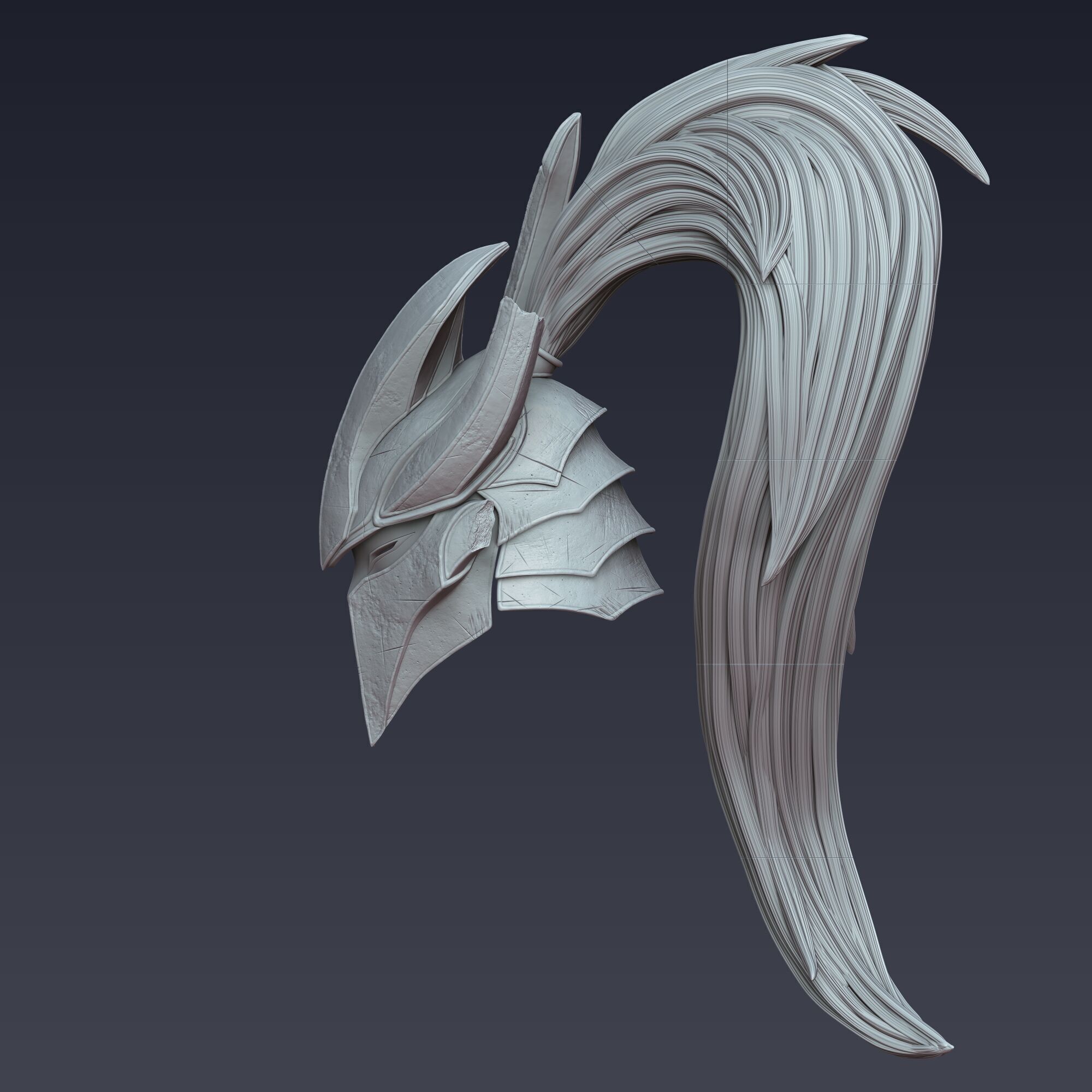 Igris Helmet-Solo Leveling-The Dark Knight Armor 3D print model_6