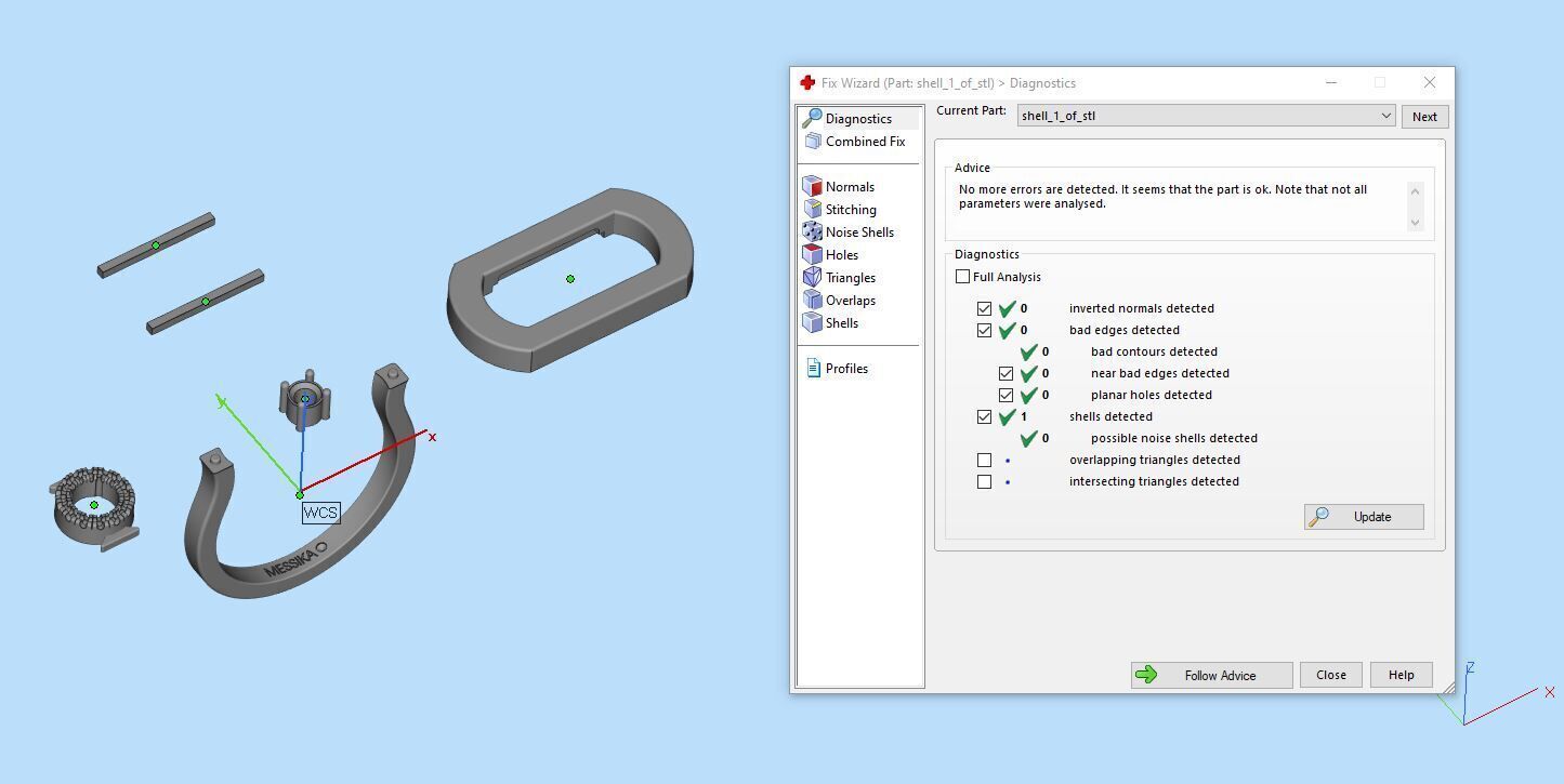 Messika ring move 3D print model_7