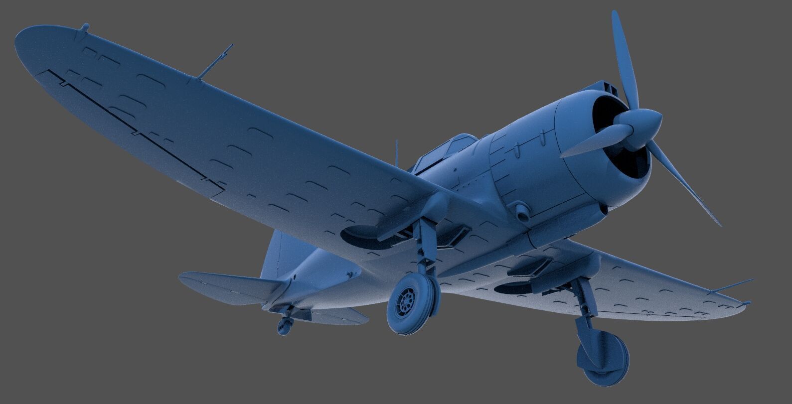 RE2000 Falco I - Commercial license - 1-32 scale 3D print model_5