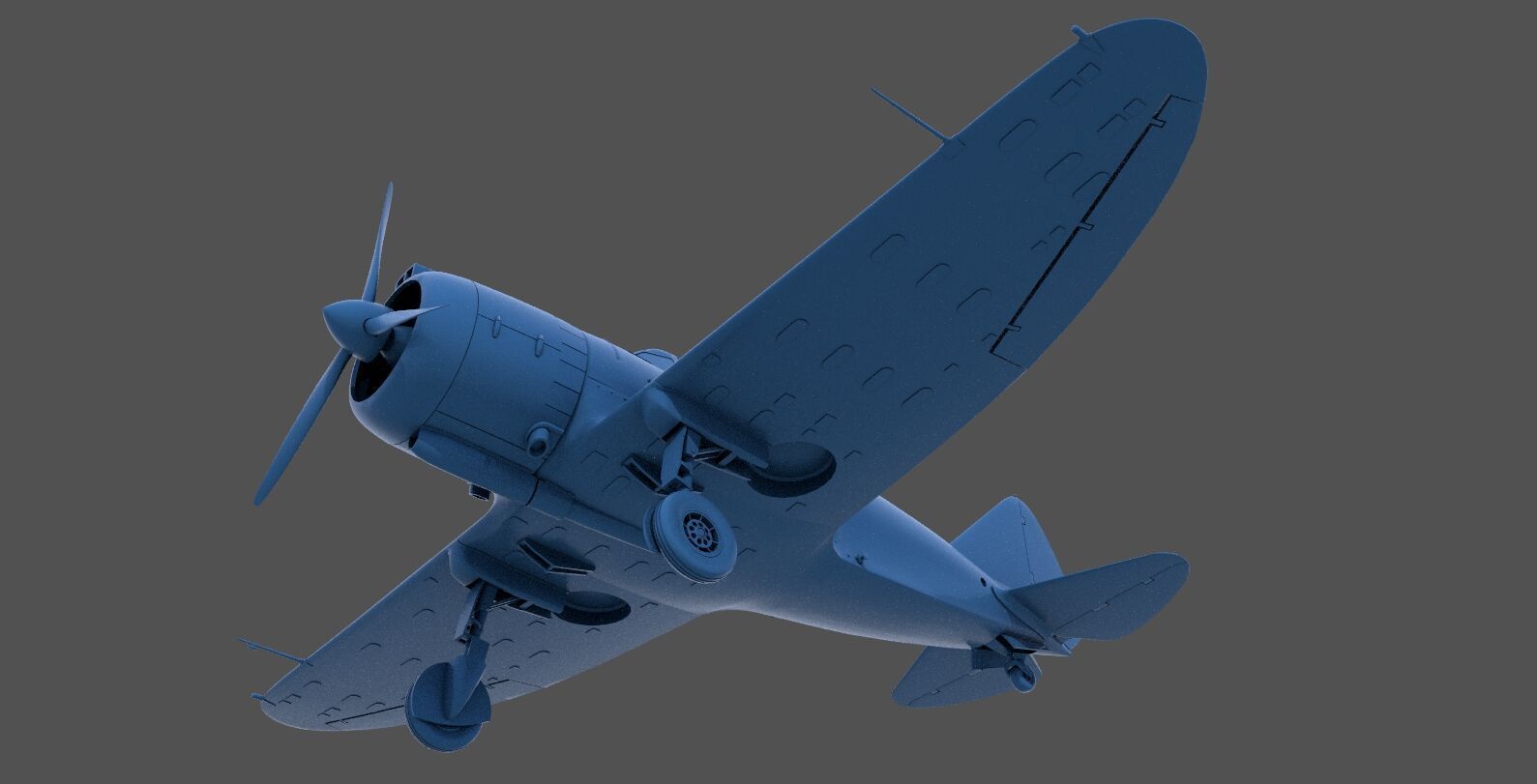 RE2000 Falco I - Commercial license - 1-32 scale 3D print model_4