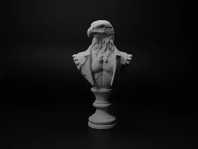 Hawk Animal Bust Chess