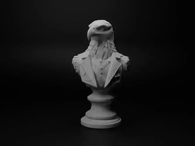 Hawk Animal Bust Chess