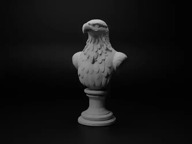 Hawk Animal Bust Chess
