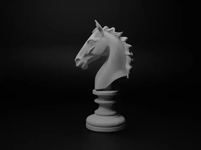 Horse Animal Bust Chess