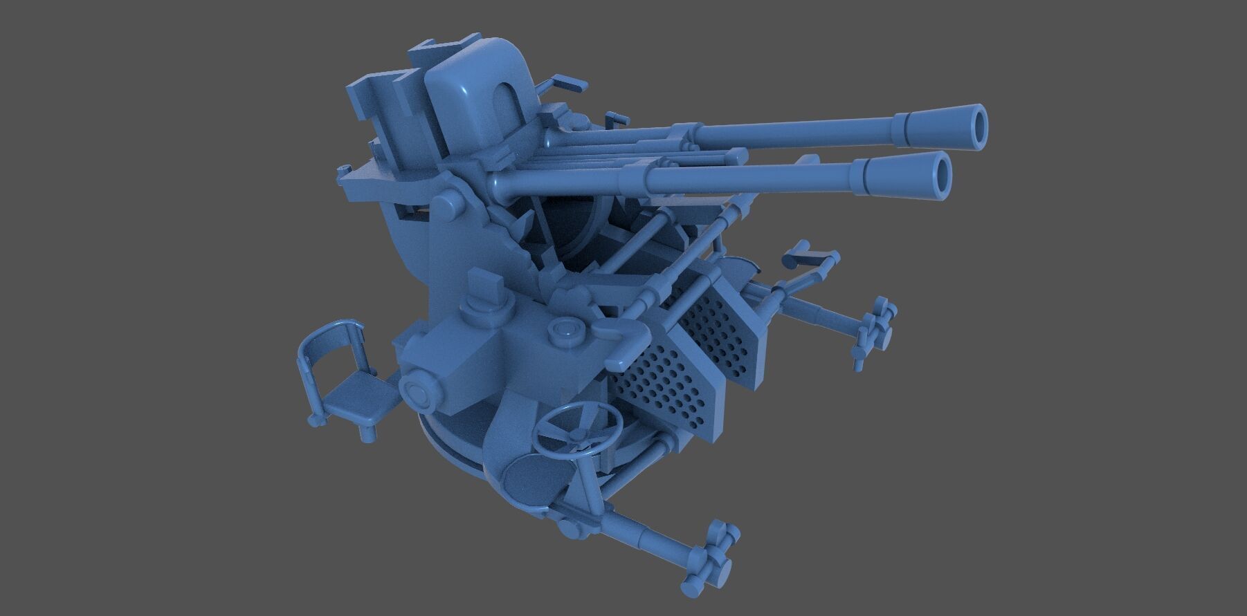 Battleship RN Roma - Commercial license - 1-200 scale 3D print model_46