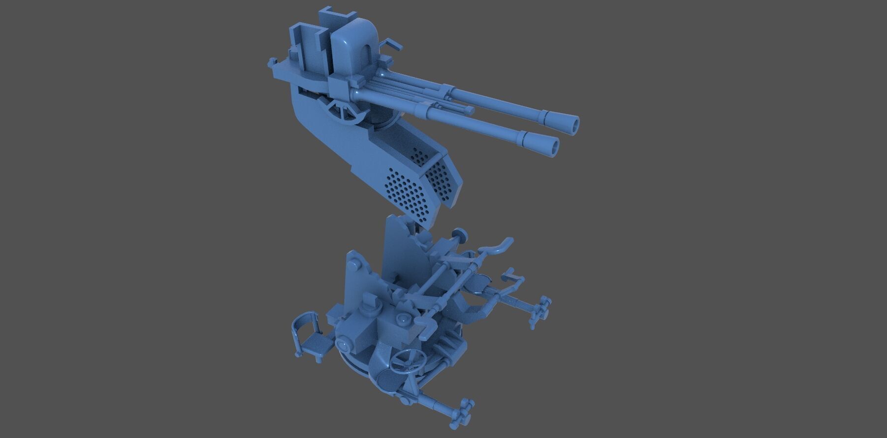 Battleship RN Roma - Commercial license - 1-200 scale 3D print model_47