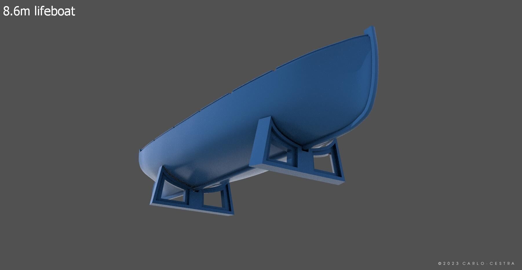 Battleship RN Roma - Commercial license - 1-200 scale 3D print model_66