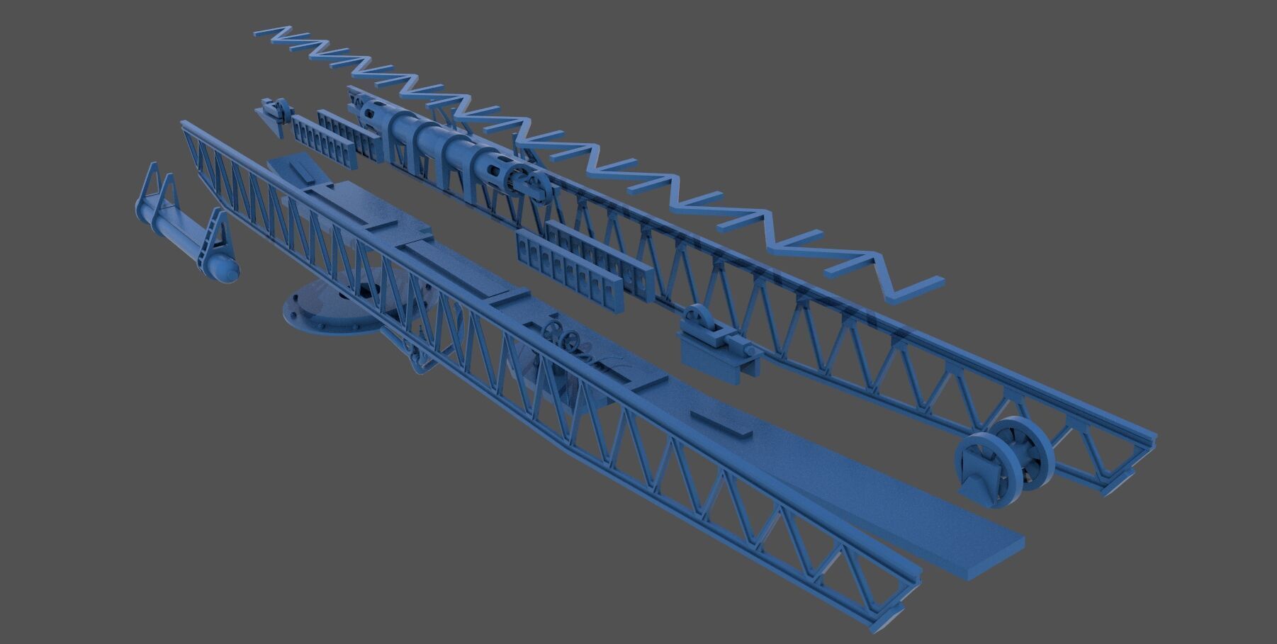 Battleship RN Roma - Commercial license - 1-200 scale 3D print model_31