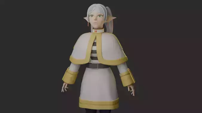 Frieren 3D model