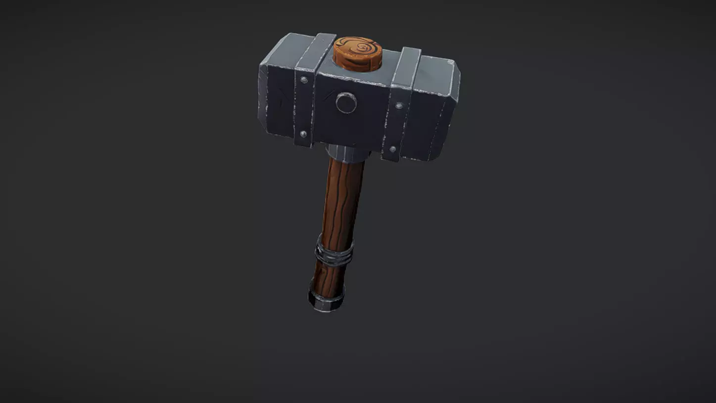 ornamental bronze chalice 3D model_0