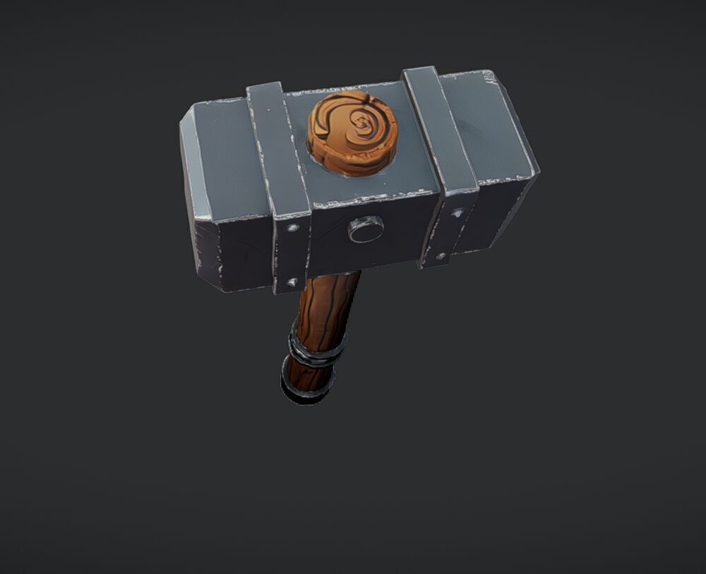 ornamental bronze chalice 3D model_15