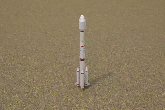 Rocket Free 3D model