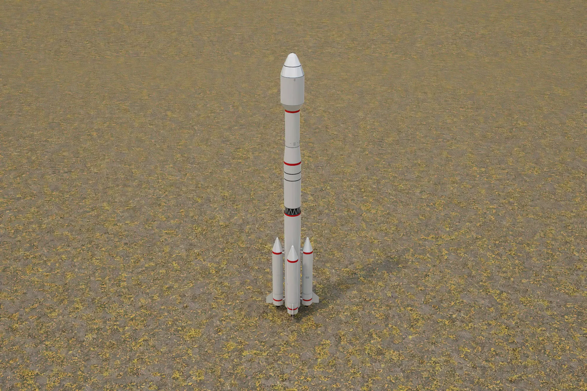 Rocket Free 3D model