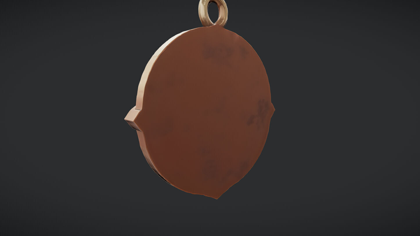 mystical circular artifact 3D model_18