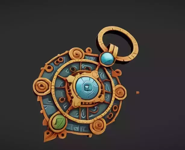 Detailed leather backpack