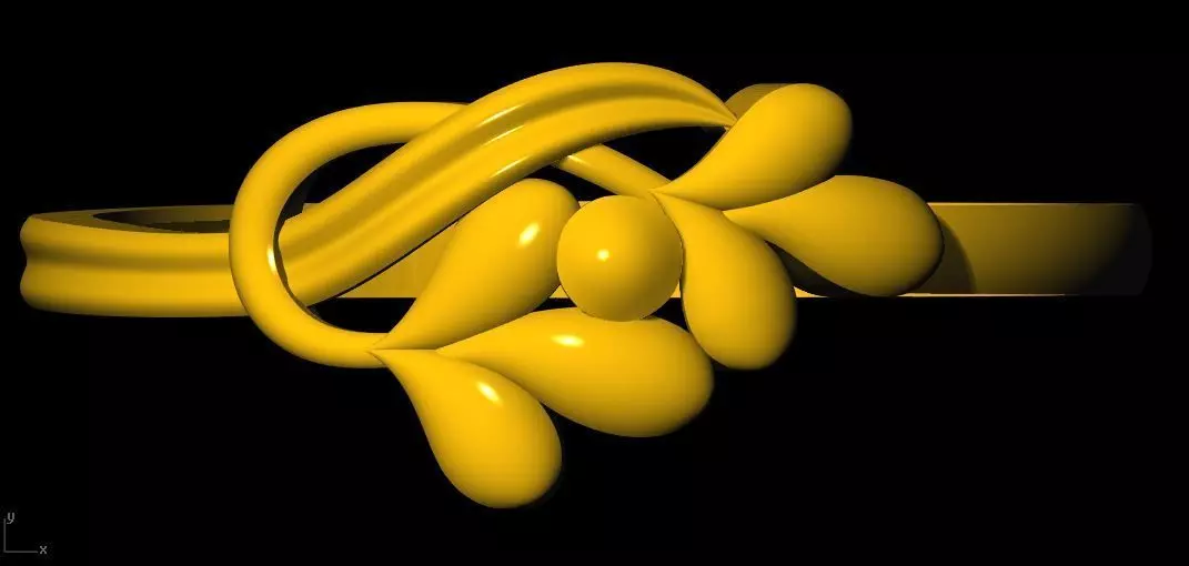 plain ring 3dm file 3D print model
