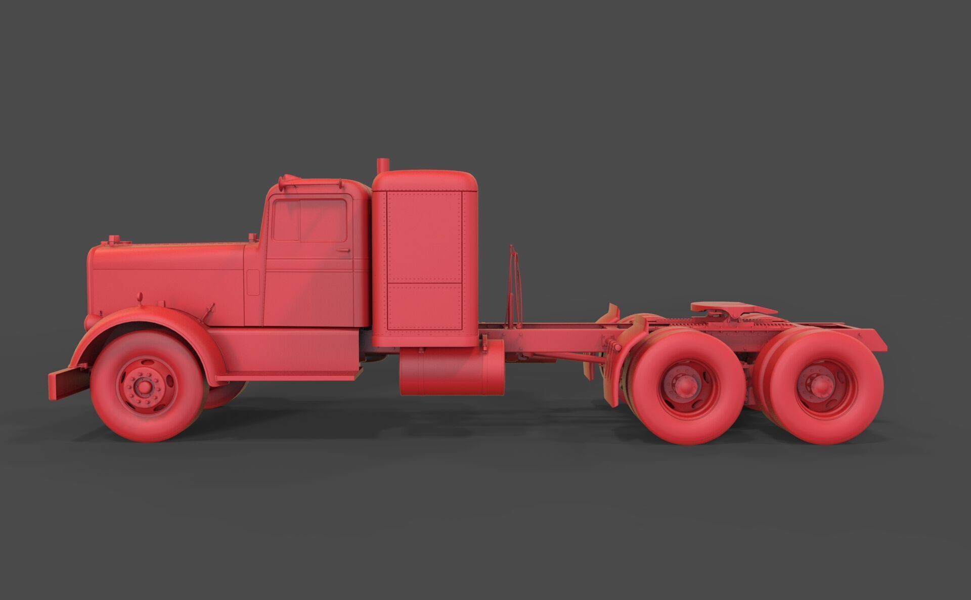 Kenworth 521  3D print model_5